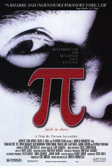  Pi, 1998 (https://www.imdb.com, réf. tt0138704). 